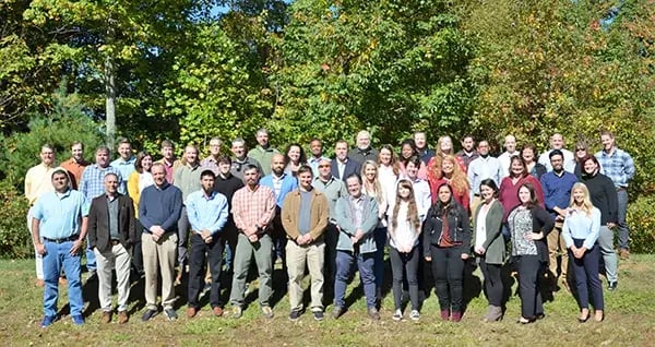 Photograph of the work team in Asheville, North Carolina, United States