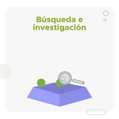 Pirámide de la experiencia del cliente nivel búsqueda e investigación