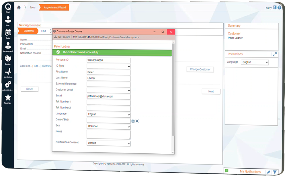 ACFTechnologies_Q-Flow_Cliente_ Reservadecitas
