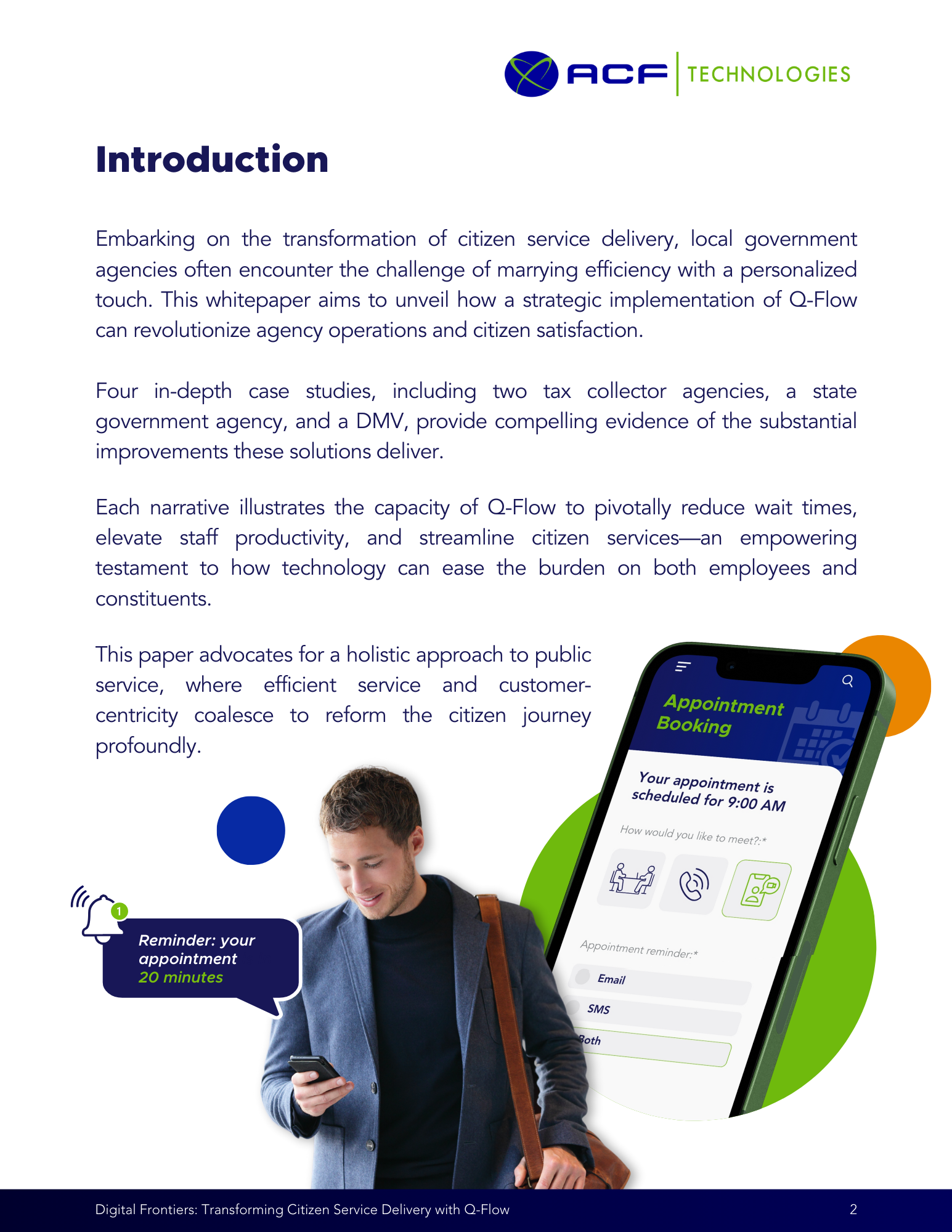 Digital Frontiers Transforming Citizen Service Delivery with Q-Flow P2