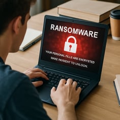 photographic ransomware on college student computer-1