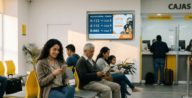 LATAM Blog: Señalización digital: mucho más que mostrar un turno en una pantalla