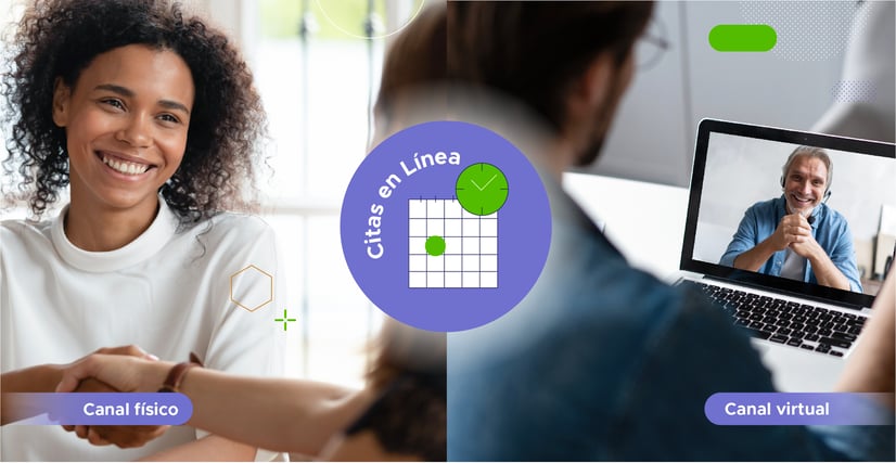 La representación en fotografías de las diferencias entre el canal virtual y el canal físico