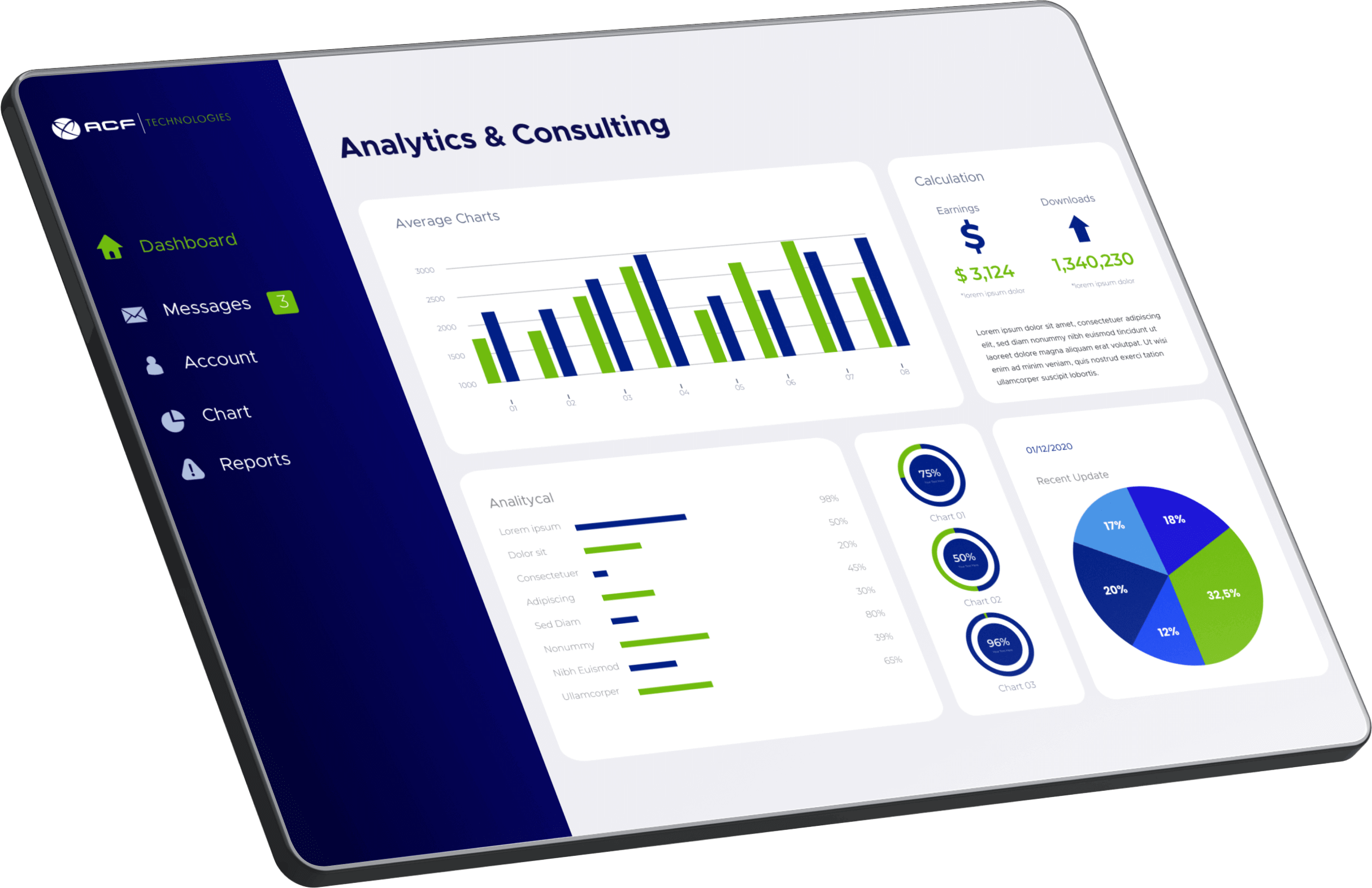 ACF Technologies Analysis and Consulting Screen