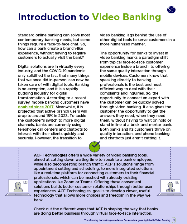 Transforming the Banking Experience, page 01