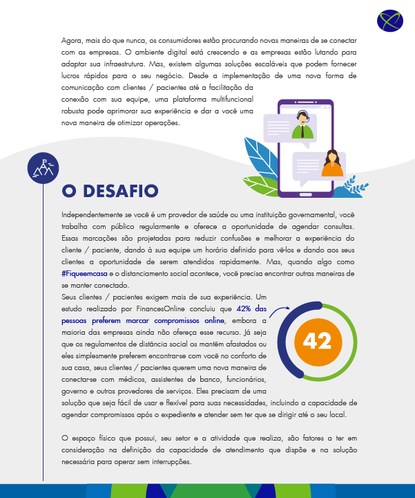 Descubra novas oportunidades com a reserva de compromissos online Q-Anywhere, página 01