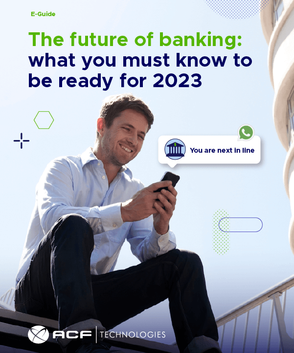 The future of banking, front page