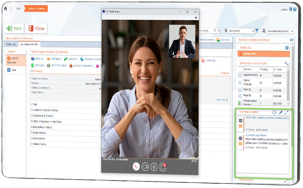 ACFTechnologies_Assistant_Anywhere_Q-Flow_Videollamadas