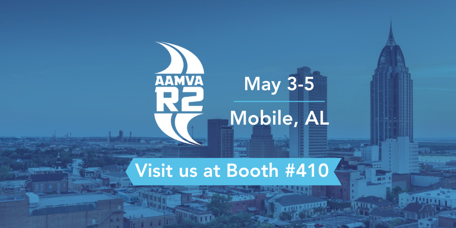 City of Mobile, Alabama with AAMVA Region 2 logo and show info