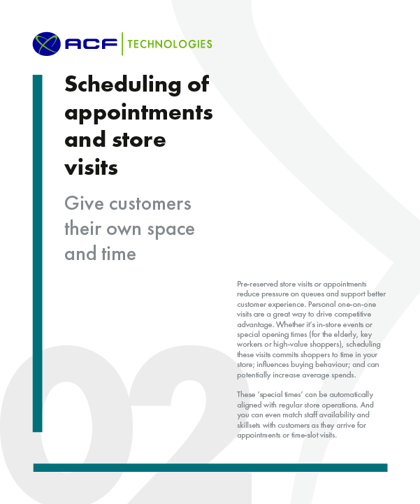 In-Store Appointment Scheduling