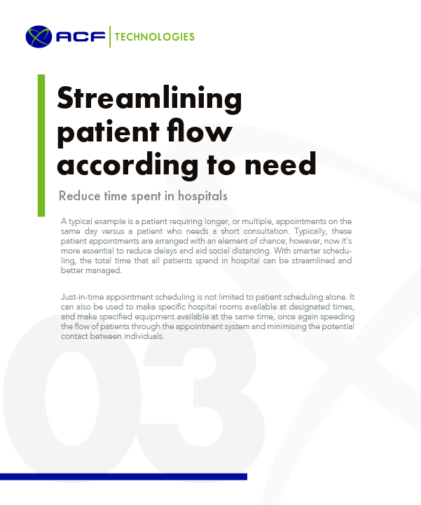 Streamline Patient Flow